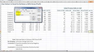 How to Use the Solver Tool in Excel [upl. by Salomon]