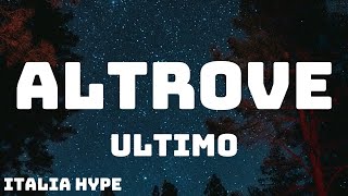 Ultimo  ALTROVE TestoLyrics [upl. by Rica]