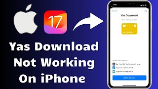 How To Yes Download Not Working In iPhone [upl. by Naujej508]