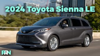 Ultimate Family Hauler  2024 Toyota Sienna Hybrid LE AWD 8Passenger Full Tour amp Review [upl. by Diad]