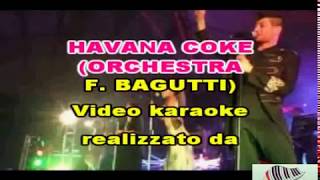 KARAOKE BALLO DI GRUPPO HAVANA COKE CON CORI DEMO  ORCHESTRA FRANCO BAGUTTI [upl. by Kreda207]