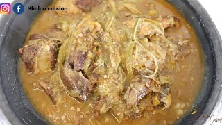 SAUCE GOUGOUASSOU SAUCE IVOIRIENNE 🇨🇮 RECETTE AFRICAINE Shalou Cuisine [upl. by Narruc]