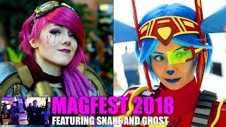 MAGFest 2018 Cosplay Video Featuring Snake and Ghost [upl. by Korey]