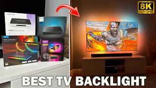 The PERFECT HDMI 21 SYNC BOX  Philips Hue vs FancyLED vs Govee vs Lytmi [upl. by Moorish]