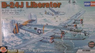 Hobby Boss 132 B24J Liberator Review [upl. by Asserrac]