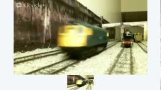 oorailcom  Live Class 27 Running In 27041  OO Gauge Model Railways [upl. by Bittencourt]