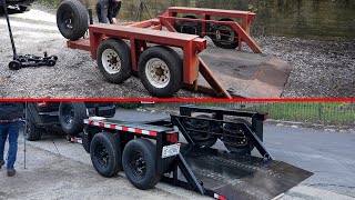 Restoring An Amazing Drop Deck Trailer [upl. by Tilagram]