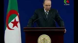 Discours du Président Bouteflika à loccasion de lannonce des élections législatives [upl. by Rehpotsyrk]