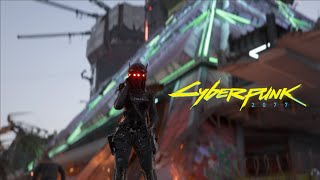 Cyberpunk 2077  Lore Accurate V be like [upl. by Ynehteb]