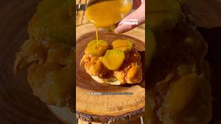 Carolina Gold BQQ Chicken Sandwich foodies foodrecipe chickensandwich bbq friedchicken recipe [upl. by Aaren529]