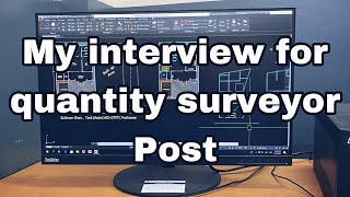 How was my interview for quantity surveyor [upl. by Amelie]