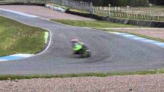 Tarran Mackenzie testing at Knockhill ahead of BSB [upl. by Ttiwed367]