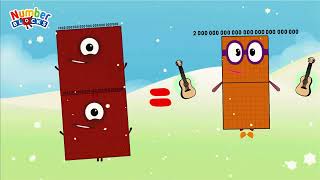 FUNNY DUPLICATE NUMBERBLOCKS ADDITION  ADD AND COUNT RANDOM BIG NUMBERS 1Sp1N ColorArtid [upl. by Tamara]