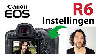 🔥 Canon EOS R6 Systeemcamera FotografieHandleiding Menu Functies Knoppen amp Instellingen uitgelegd [upl. by Eniawed]