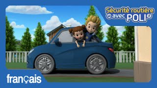 Robocar Poli  Sécurité routière  En sécurité sur la route [upl. by Etnecniv]