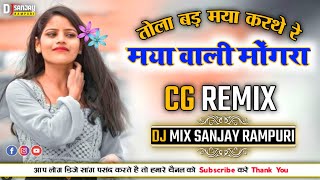 मया वाली मेंगरा Cg Song  New Dj Mix Song  Dj Mix Sanjay Raj Dhumketi [upl. by Kerrie21]