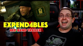 REACTION Expend4bles Red Band Trailer 1  Expendables 4 Movie 2023 [upl. by Id]