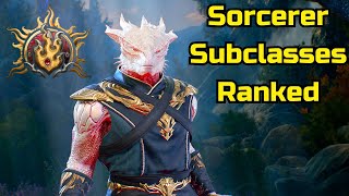 Sorcerer Subclass Ranking Baldurs Gate 3  bg3 Patch 6 [upl. by Rheta380]