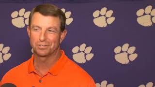 Dabo Swinney at 2023 Greenville Prowl and Growl [upl. by Nicram]