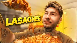 MA RECETTE DE LASAGNES FACILE À FAIRE  🤤👨‍🍳 [upl. by Mallorie362]