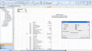 BizNet Software How to Combine a Range of Accounts in a Single Cell [upl. by Carmon]