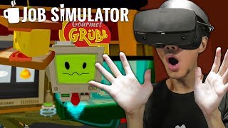 ANG PINAKA TANGA NA CHEF  Job Simulator VR  Filipino [upl. by Lipfert]