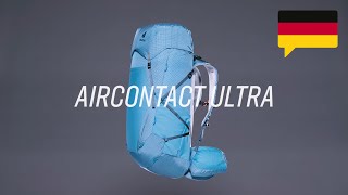 deuter Aircontact Ultra so funktionierts [upl. by Enneillij]