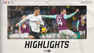 HIGHLIGHTS  Burnley Vs Derby County [upl. by Sitarski]