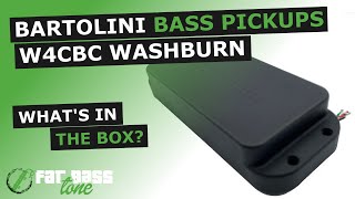 Bartolini W4CBC Washburn® Replacement Bass Pickups What’s In The Box A CloseUp Look [upl. by Atina]