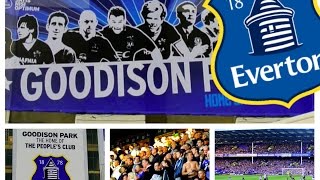 Everton fans at Goodison Park [upl. by Atinauq]