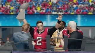 Madden NFL 25  Atlanta Falcons Super Bowl Video Intro amp Celebration [upl. by Odlo]