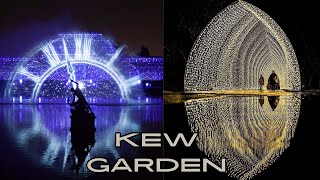 CHRISTMAS WONDERS AT KEW GARDENS Festival of Lights Music and Surprises [upl. by Tansy]