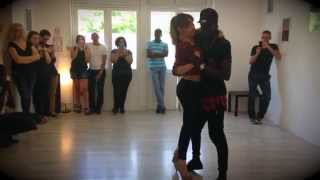 A² Kizomba  Amadou amp Alys  KizPratica Agen  Dj Low I See Fire 2015 [upl. by Yseulte]