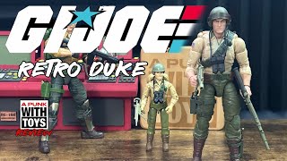 GI Joe Classified Retro Duke Review [upl. by Sllew]