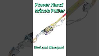 Cheapest Power Hand Winch Puller shorts tools winching puller viralshorts [upl. by Anas]