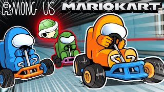 WE HAVE MARIO KART WEAPONS  Among Us Mod [upl. by Rena896]