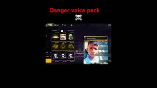 Danger voice pack ☠️ ytshortsviralvideogamingronaldomessigearnafree fire 🔥 [upl. by Waltner657]