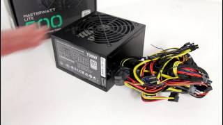 Cowcot TV Présentation alimentation Cooler Master Masterwatt Lite [upl. by Galen]