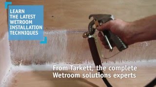 Tarkett UK Wetroom Training Course [upl. by Doraj]