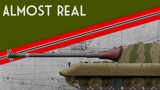 Almost Real  Jagdpanzer E100 fake tank [upl. by Aicilihp]