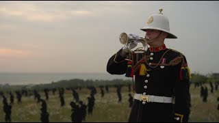 Last Post  Standing With Giants  The Bands of HM Royal Marines [upl. by Estey]