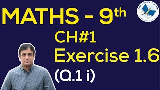 9th Class Maths solutions ch 1 Exercise 16 Q1i inverse method Cramers rule [upl. by Dutch]