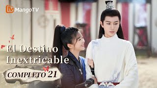 【Episodios 21】Rong Yu salvó a Jiuling del fuego  El Destino Inextricable MangoTV Spanish [upl. by Faunie]