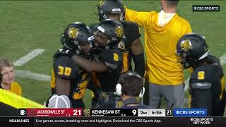 Jacksonville State Gamecocks vs Kennesaw State Owls  October 5th 2024 [upl. by Cirnek]