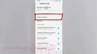 SmartPhone  How to Backup Voice Recorder to Samsung Cloud in Samsung Galaxy S8 or S8 [upl. by Iras146]