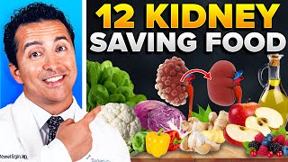 12 Foods To REVERSE Kidney Damage Most Of You Have It But Not Know [upl. by Ahtimat]