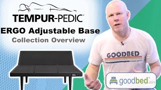 TEMPURErgo Adjustable Base Collection EXPLAINED by GoodBedcom [upl. by Pillihpnhoj]