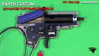 REVIEW  VFC MK18 VR16 Daniel Defense CUSTOM ADVANCED  33 RPS   Raven Custom  Airsoft Italia [upl. by Oakes]