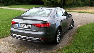 Audi A4 20 TFSI S Line 2018 POV Test Drive [upl. by Emalia]