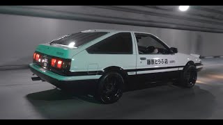 TOYOTA AE86  TRUENO 4K [upl. by Fuhrman]